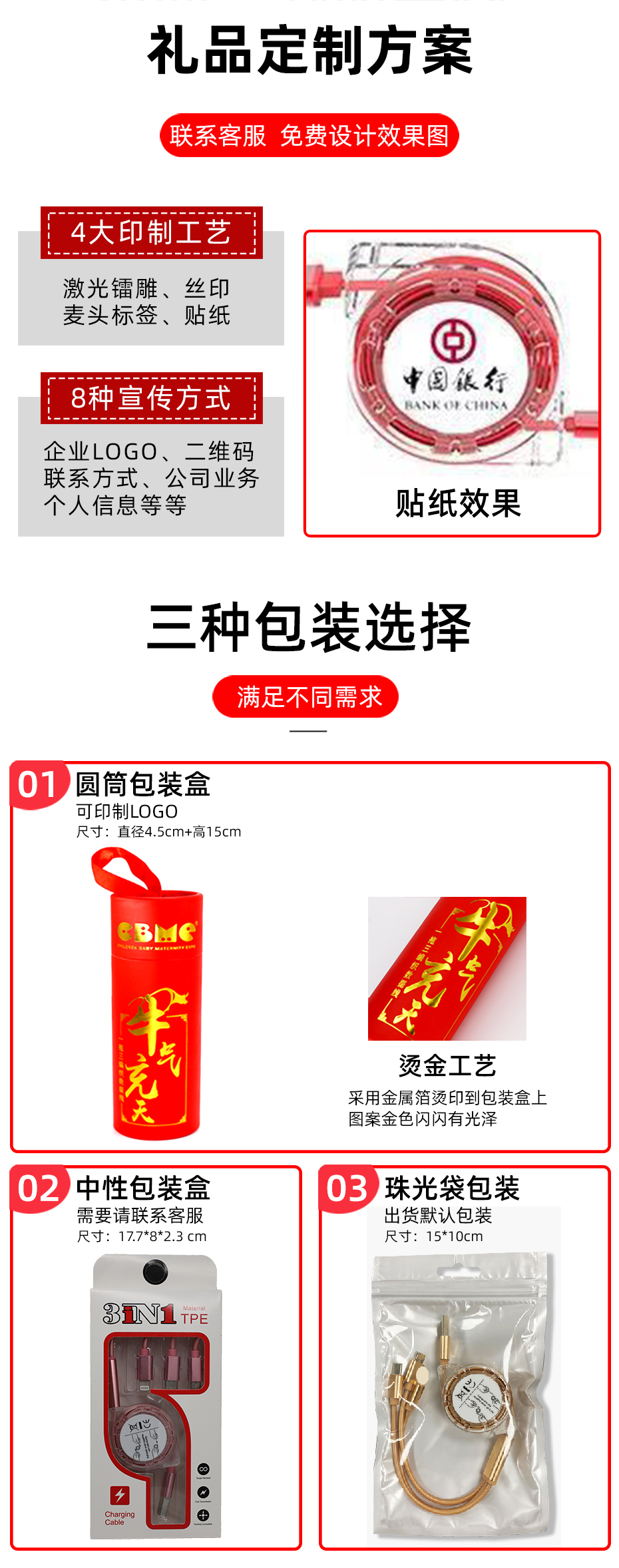數據線禮品定制方案